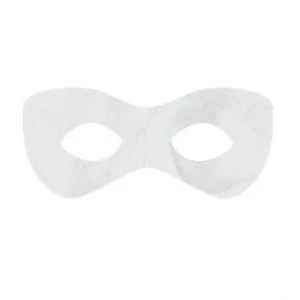 Adult White Superhero Mask