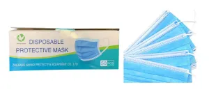 Adults Blue Disposable Non Medical Masks Wholesale