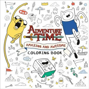 ADVENTURE TIME AMAZING COLORING BOOK SC