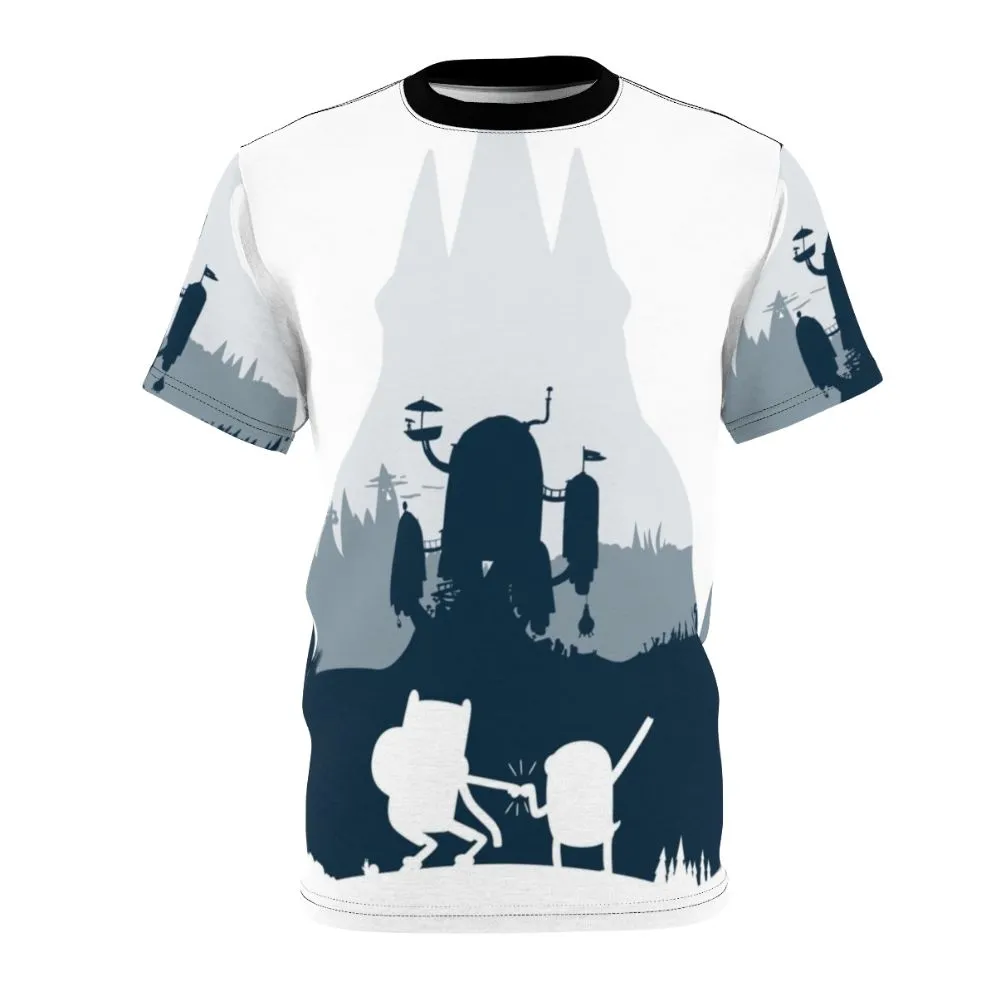 Adventure Time Inspired Ice King Silhouette T-Shirt