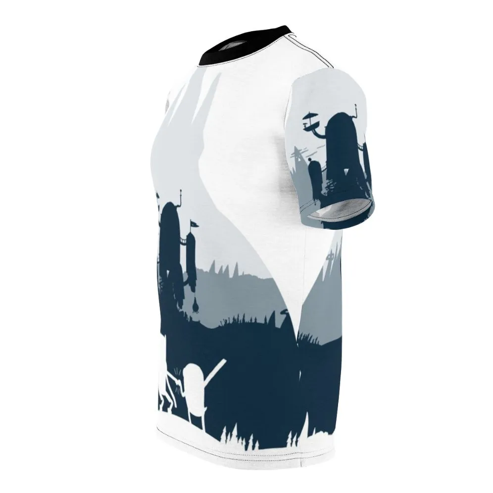 Adventure Time Inspired Ice King Silhouette T-Shirt