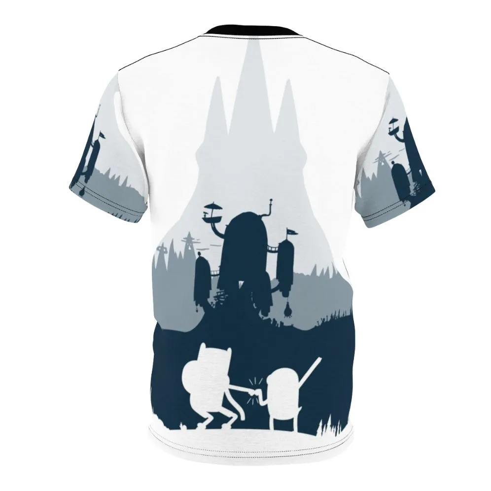 Adventure Time Inspired Ice King Silhouette T-Shirt