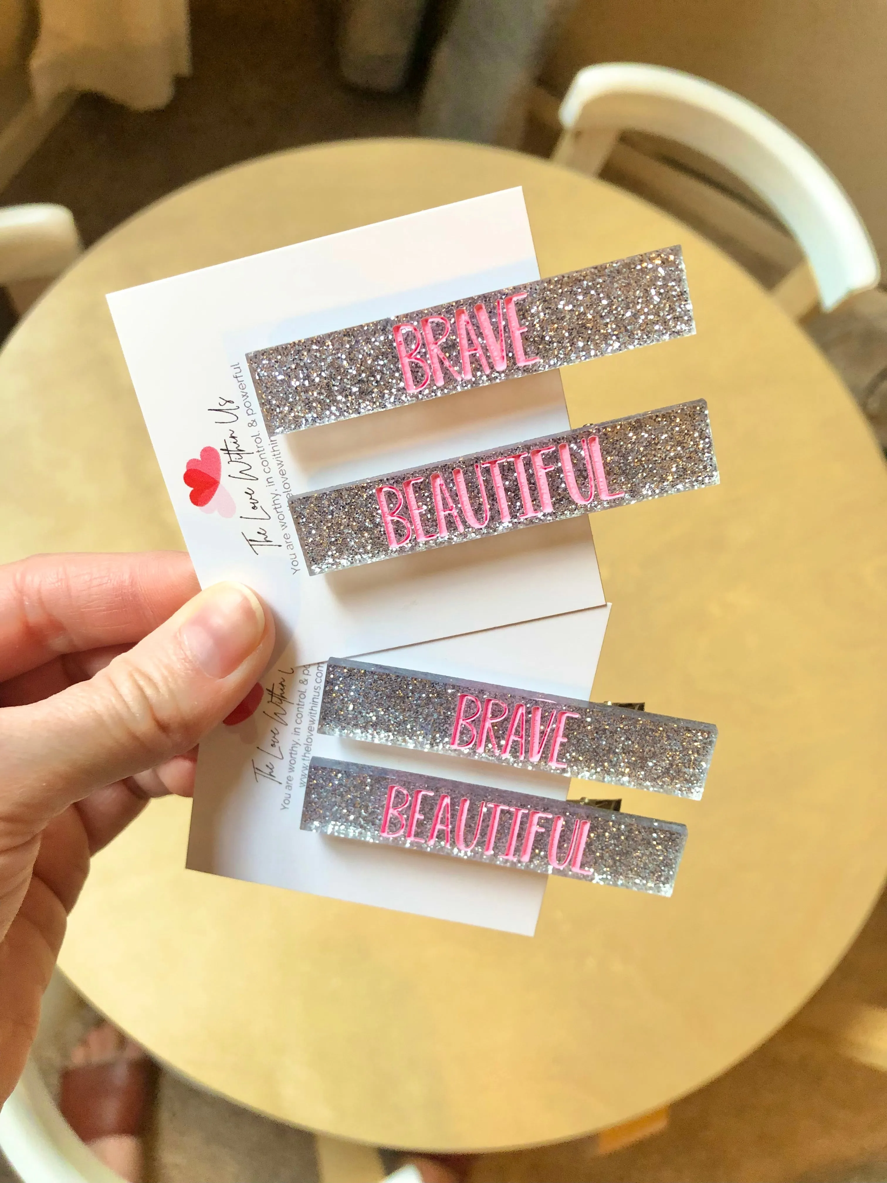 Affirmation Barrettes