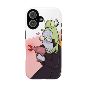 Alien Family Cartoon Magnetic Tough Phone Case