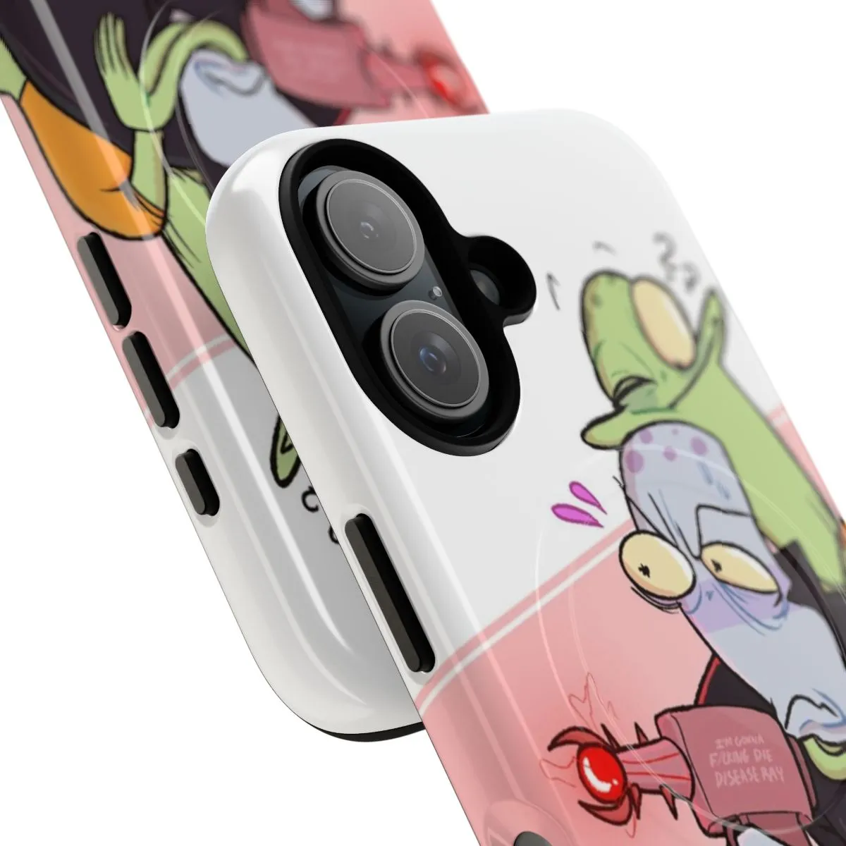 Alien Family Cartoon Magnetic Tough Phone Case