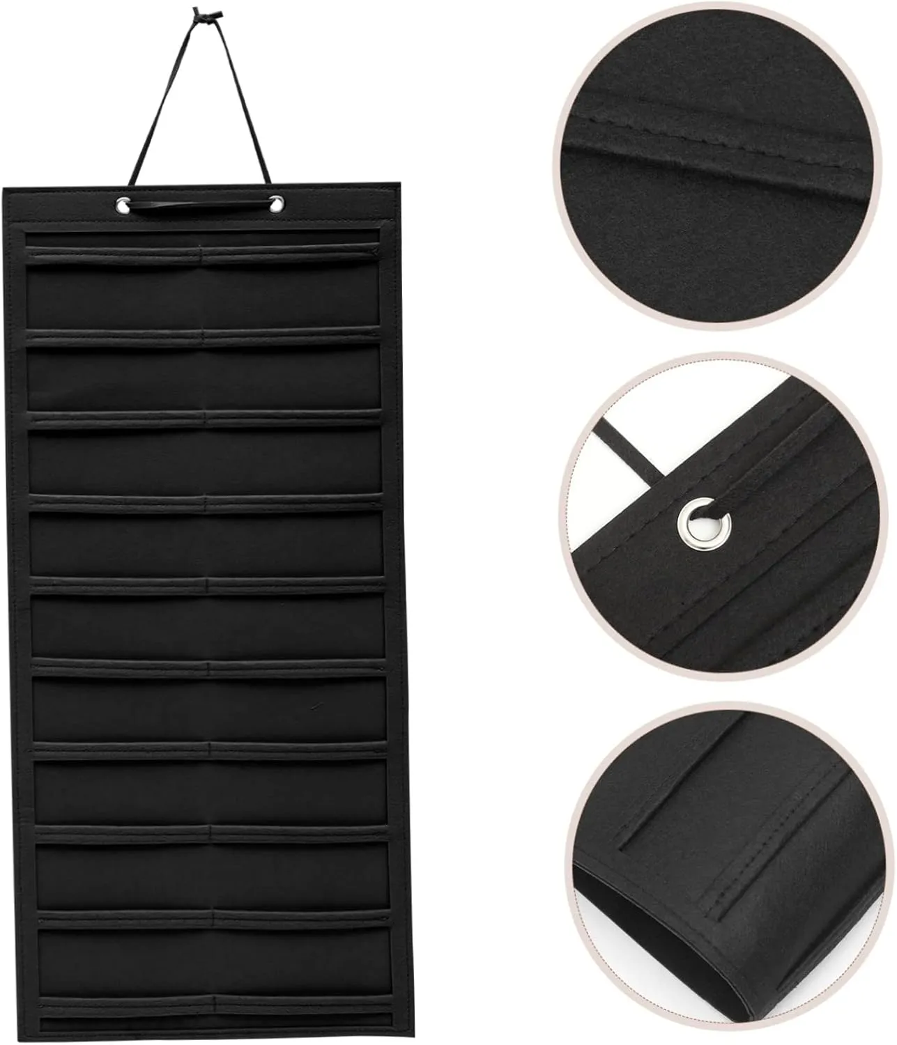 Alipis 2pcs Hairpin Storage Stand Wall Hanging Hair Clip Bowknot Hanger Claw Clip Organizer Rack