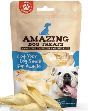 Amazing Dog Treats - Lamb Ear Dog Chews