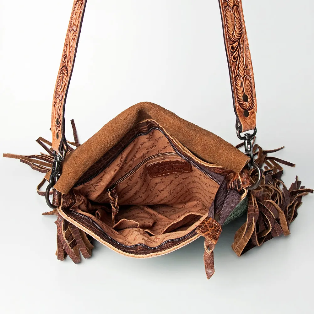 American Darling ADBGZ143A Cross Body Hair On Genuine Leather women bag western handbag purse