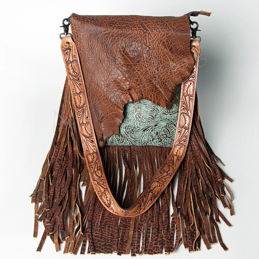 American Darling ADBGZ143A Cross Body Hair On Genuine Leather women bag western handbag purse