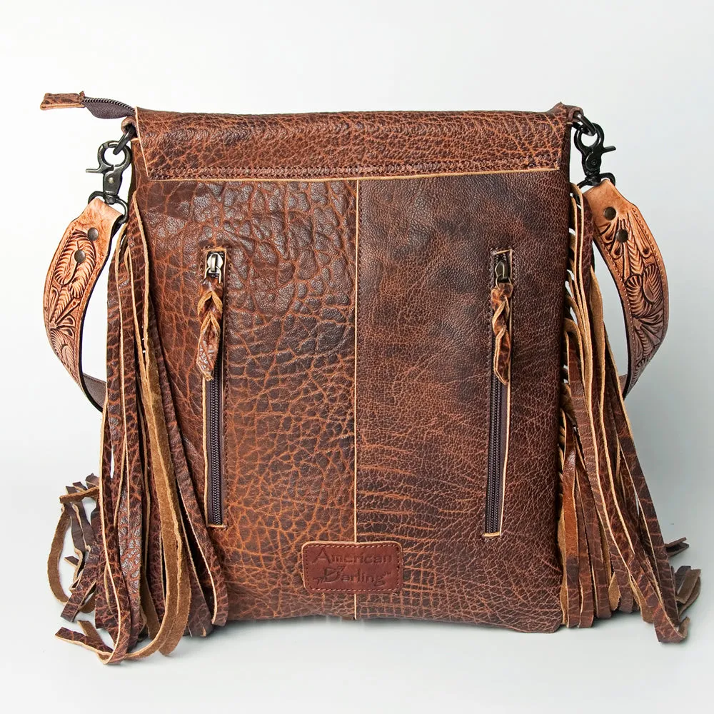 American Darling ADBGZ143A Cross Body Hair On Genuine Leather women bag western handbag purse