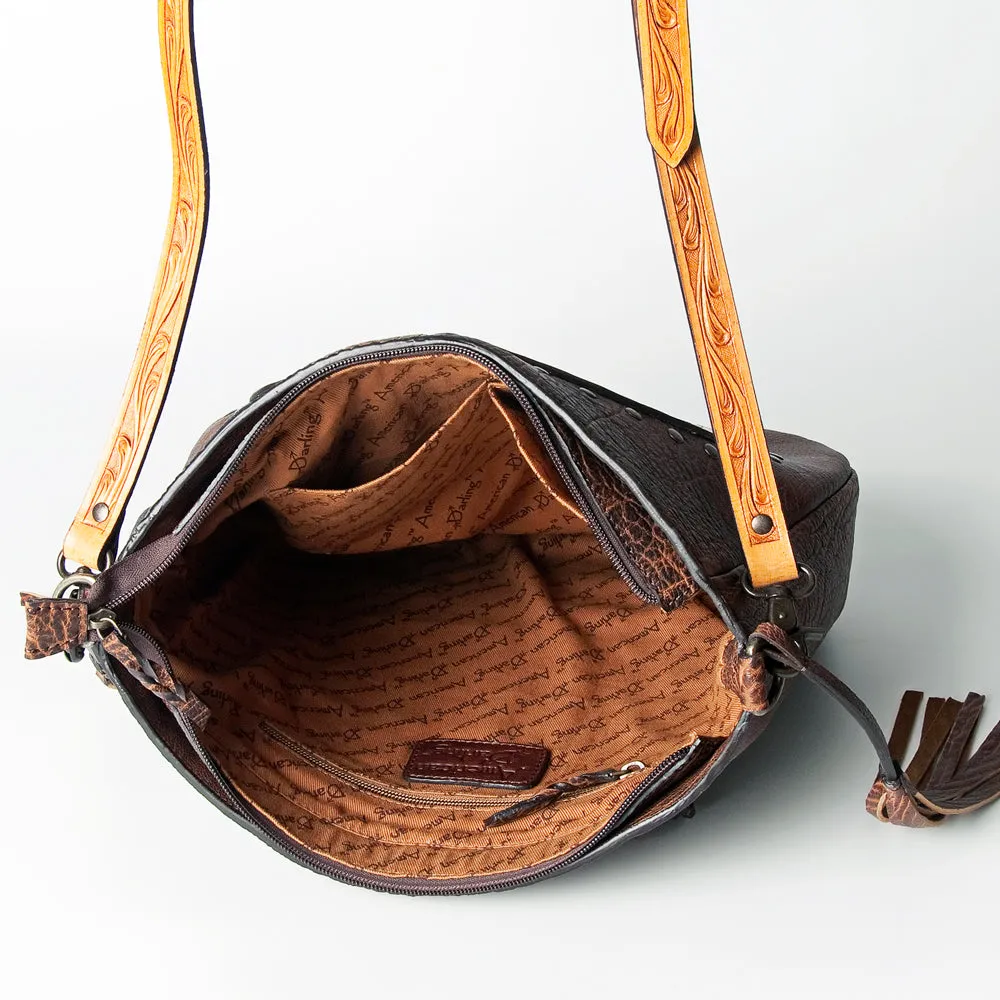 American Darling ADBGZ476 Crossbody Hand Tooled Genuine Leather Women Bag Western Handbag Purse