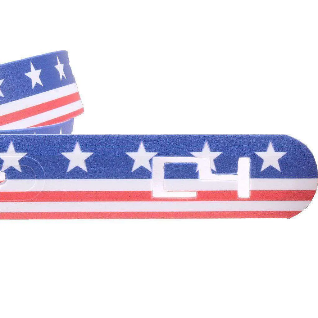 Americana Throwback Belt with Gold Chrome Buckle by C4 Belts