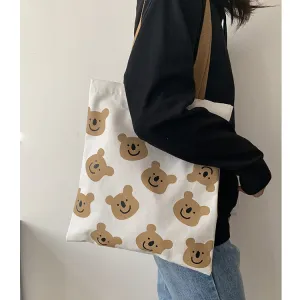 Amozae-Back To School Gifts Cute Bears Tote bag