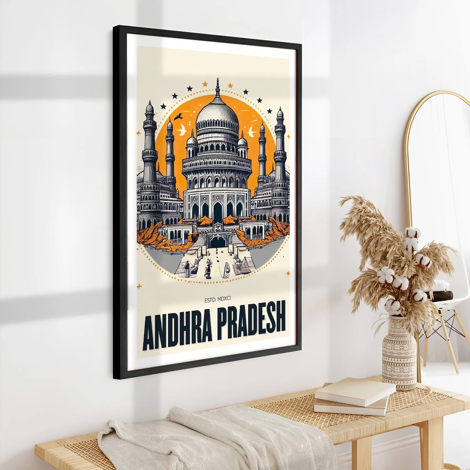 Andhra Pradesh Modern Wall Art