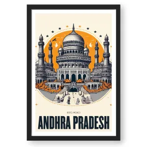 Andhra Pradesh Modern Wall Art
