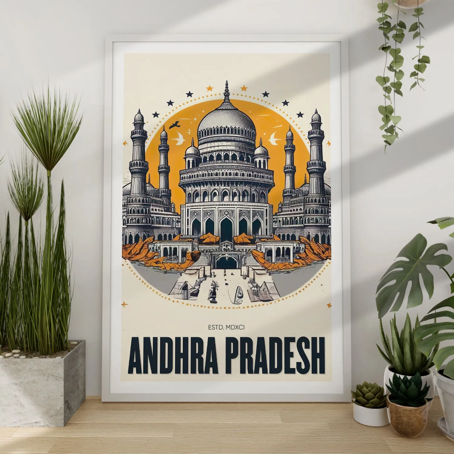 Andhra Pradesh Modern Wall Art