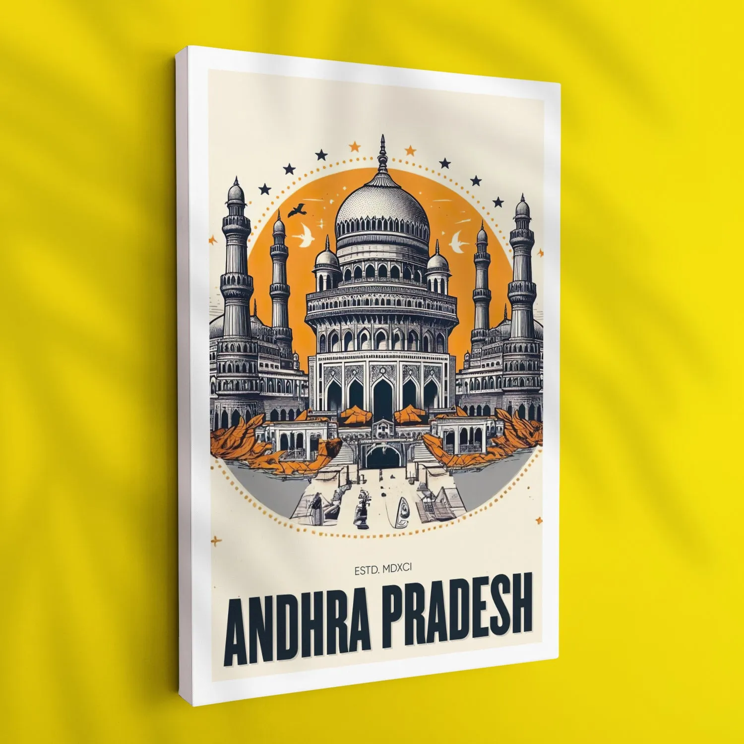 Andhra Pradesh Modern Wall Art