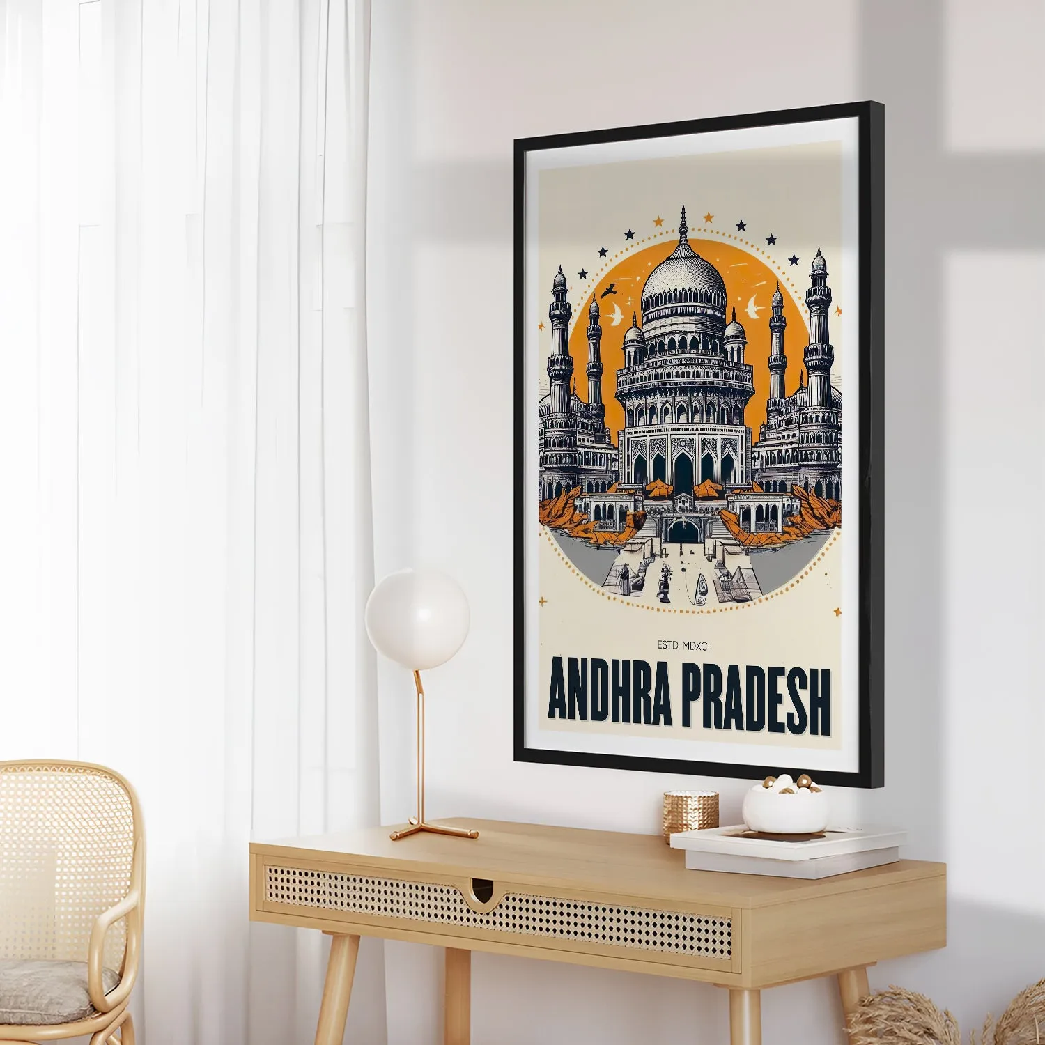Andhra Pradesh Modern Wall Art
