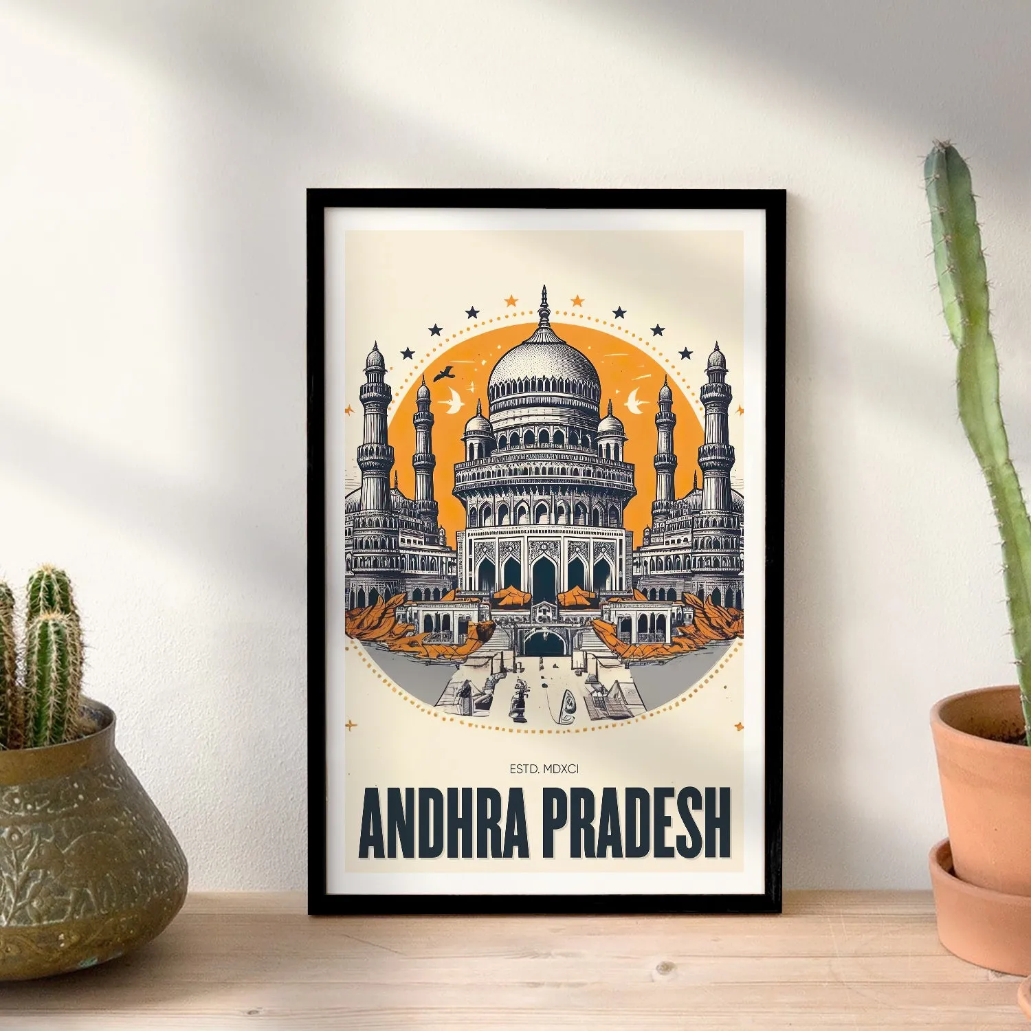 Andhra Pradesh Modern Wall Art