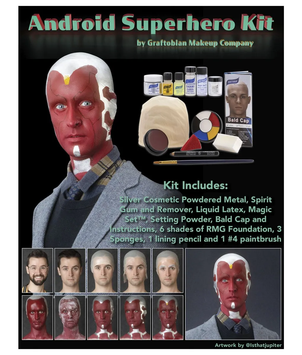 Android Superhero Makeup Kit