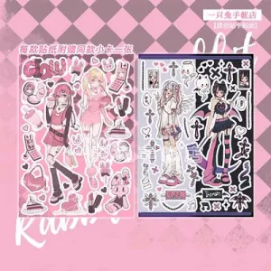 Angel and Demon Cute Cartoon Stickers Decorative Sticker