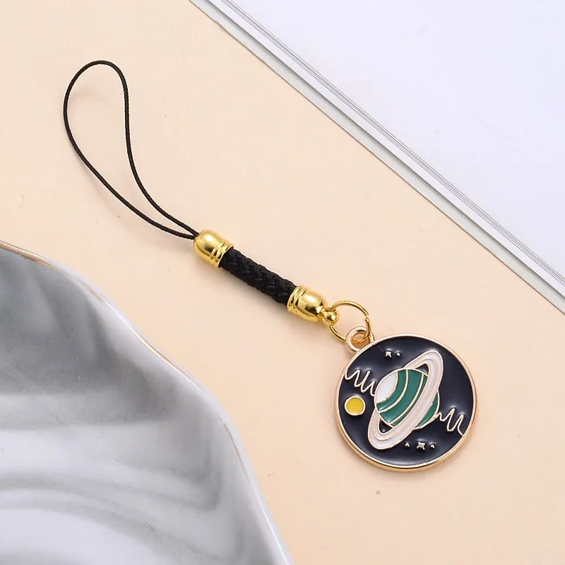 Animal Shape Charms Phone Strap Keychain