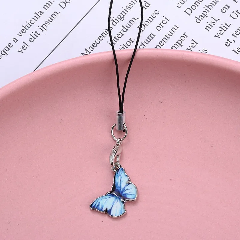 Animal Shape Charms Phone Strap Keychain