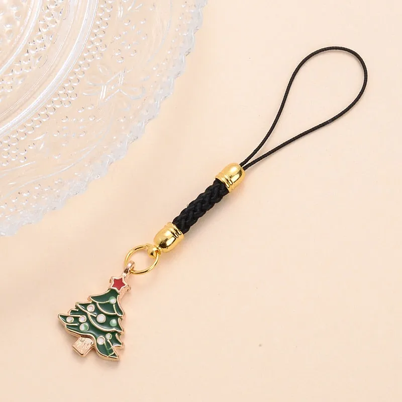 Animal Shape Charms Phone Strap Keychain