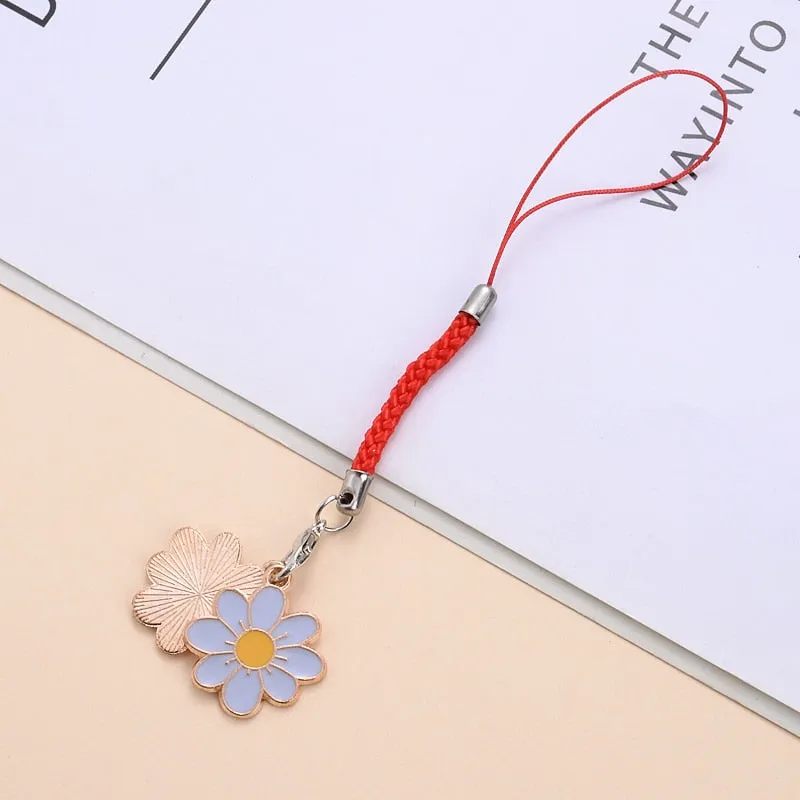 Animal Shape Charms Phone Strap Keychain