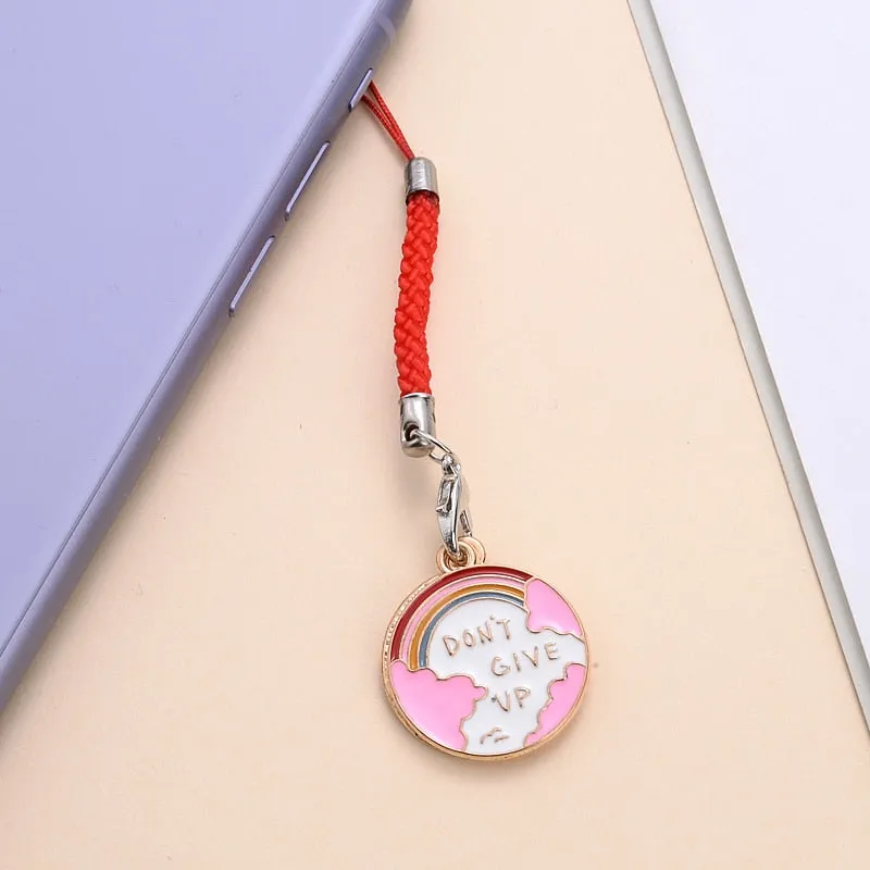 Animal Shape Charms Phone Strap Keychain