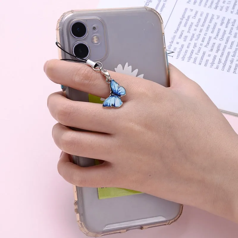 Animal Shape Charms Phone Strap Keychain