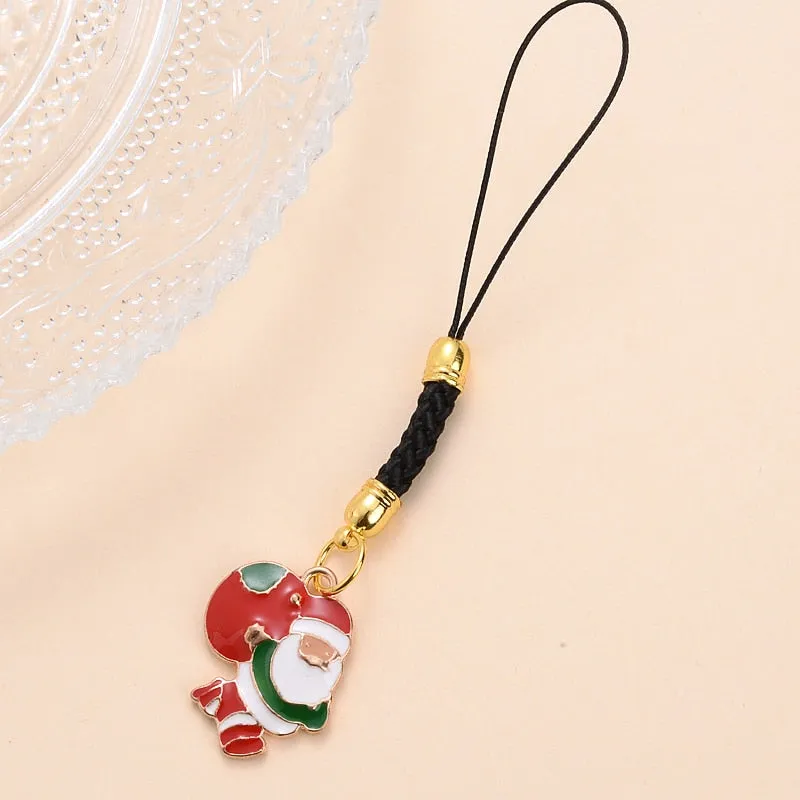 Animal Shape Charms Phone Strap Keychain