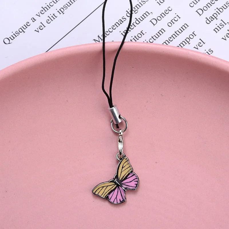 Animal Shape Charms Phone Strap Keychain