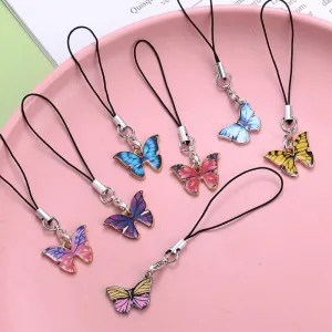 Animal Shape Charms Phone Strap Keychain