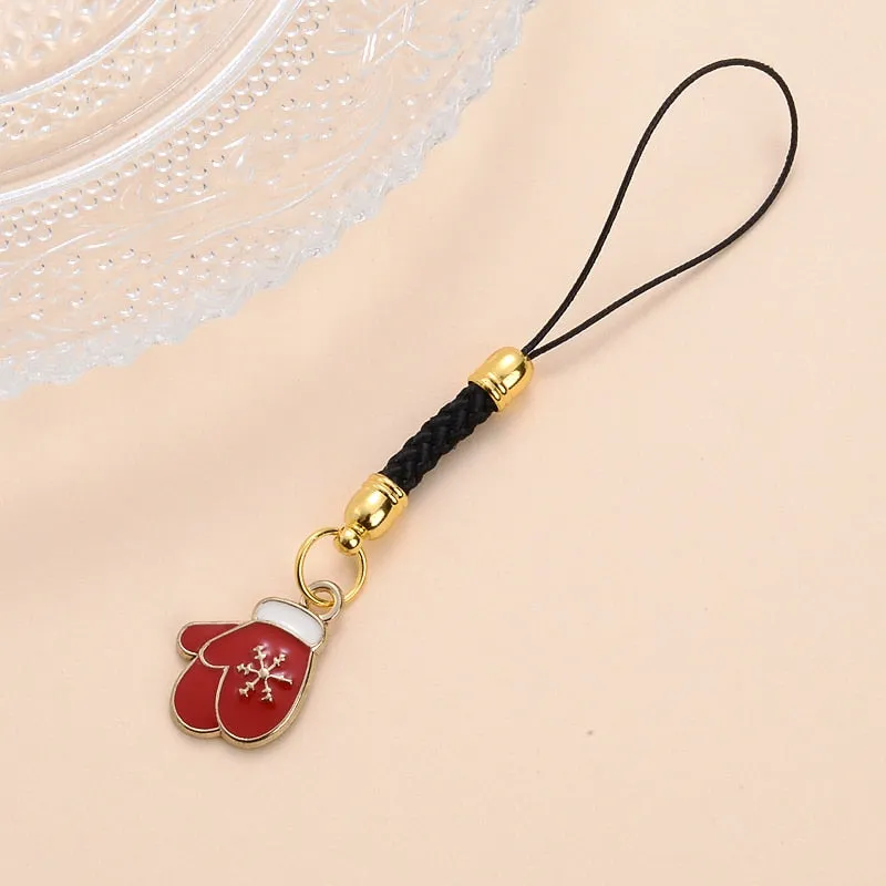 Animal Shape Charms Phone Strap Keychain