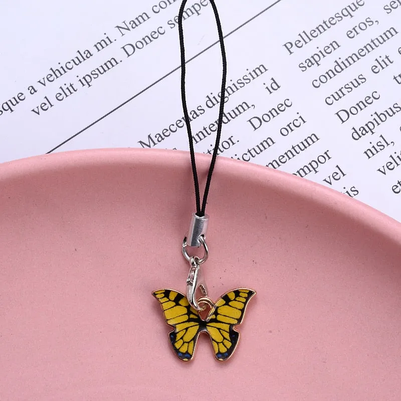 Animal Shape Charms Phone Strap Keychain