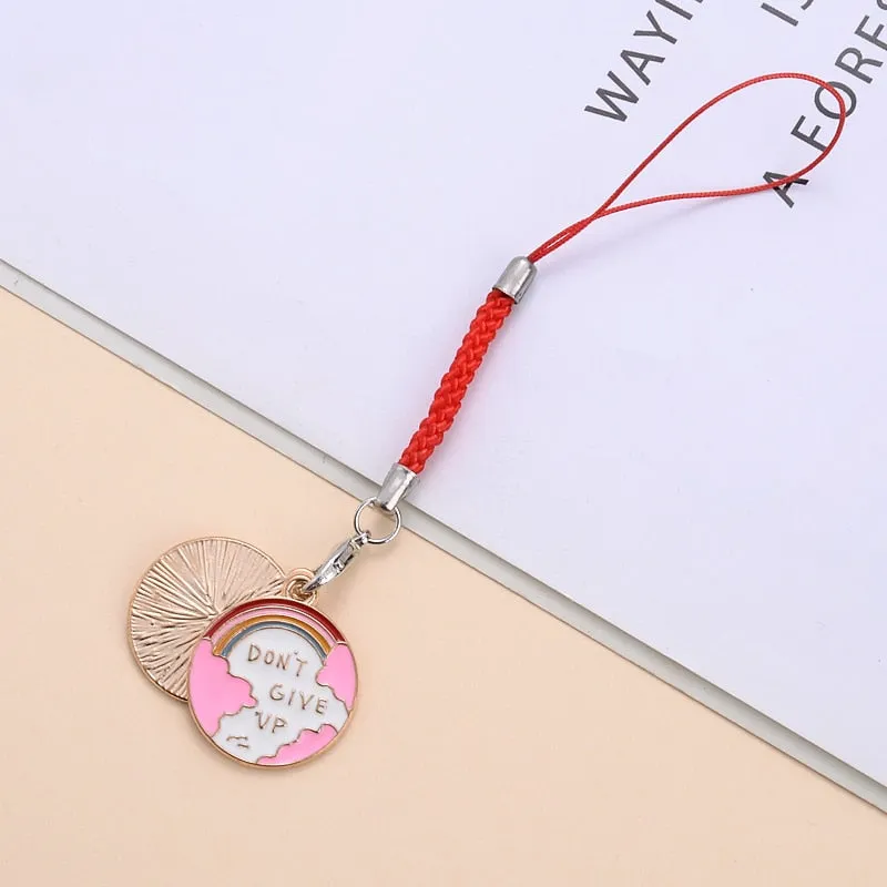 Animal Shape Charms Phone Strap Keychain