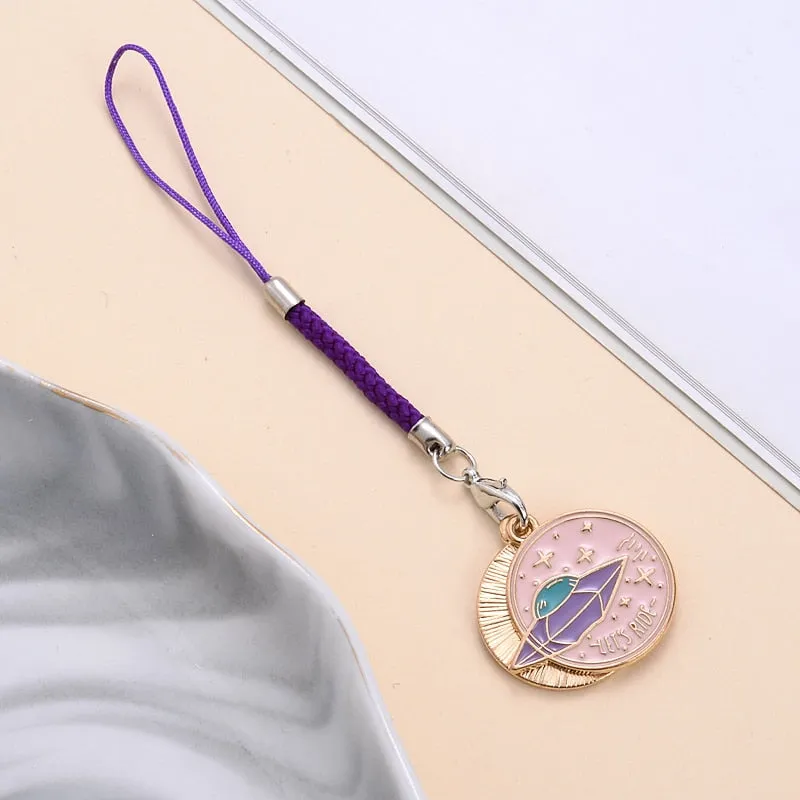 Animal Shape Charms Phone Strap Keychain