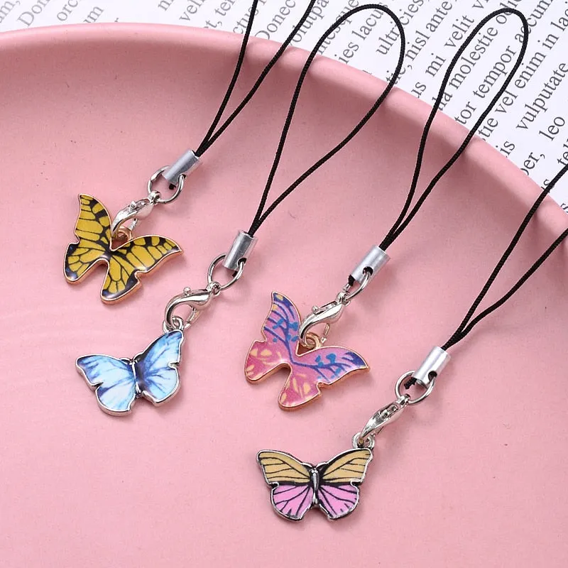 Animal Shape Charms Phone Strap Keychain