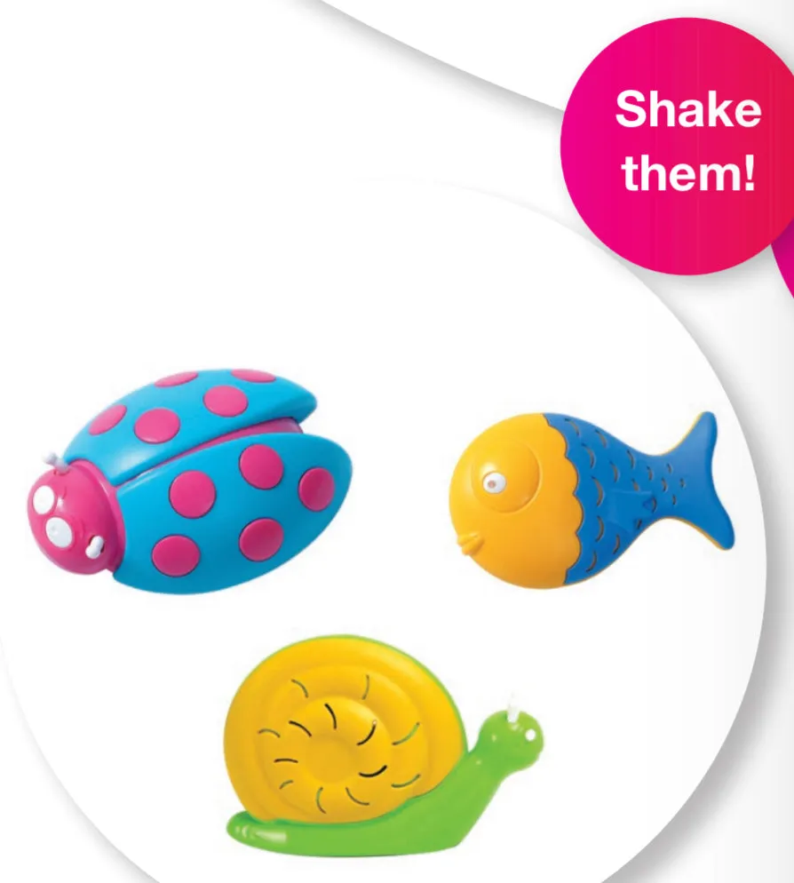 ANIMAL SHAPE SHAKERS