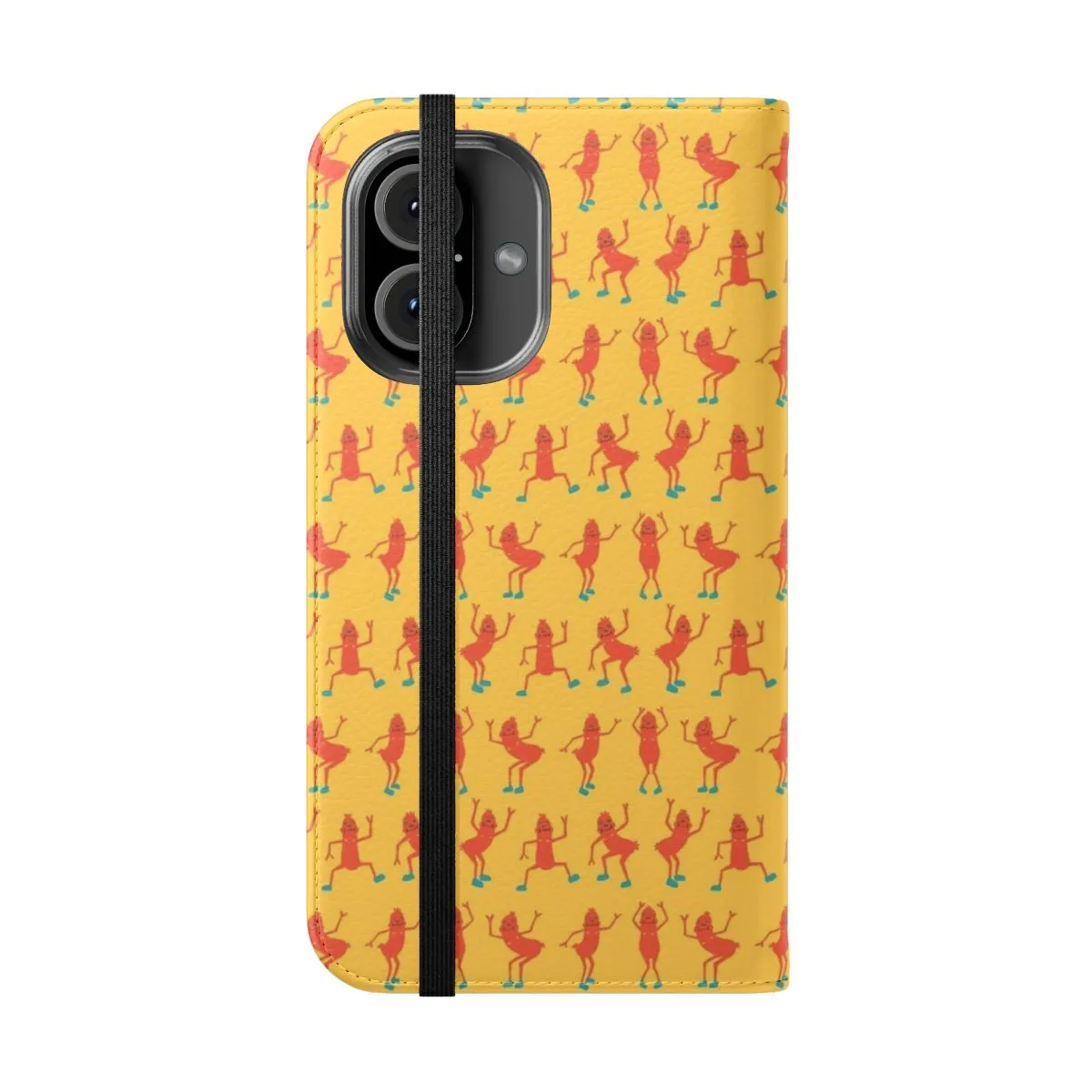 Animated Sausage Flip Cover Phone Case