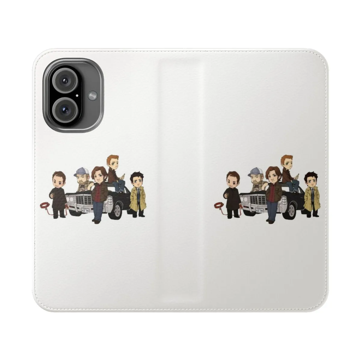 Animated Supernatural-Inspired Phone Case Cover