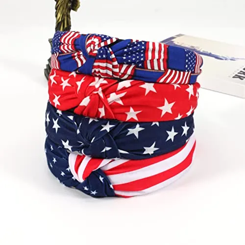 Ardorchid Halloween Headbands for Women Girls Spooky Skull Skeleton Ghost Knotted Headbands Orange Bandana Plaid Hairbands Halloween Party Gifts Hair Accessories
