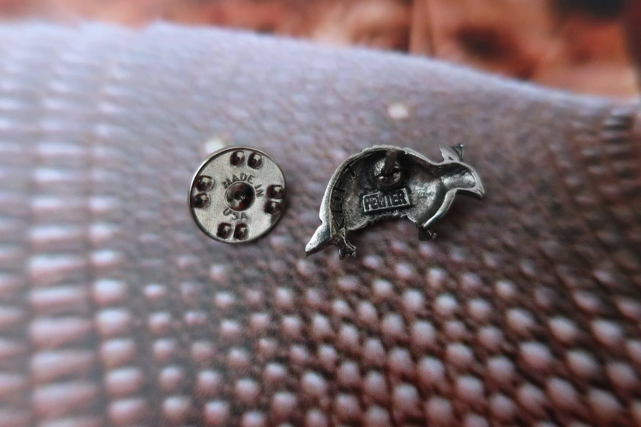 Armadillo Lapel Pin