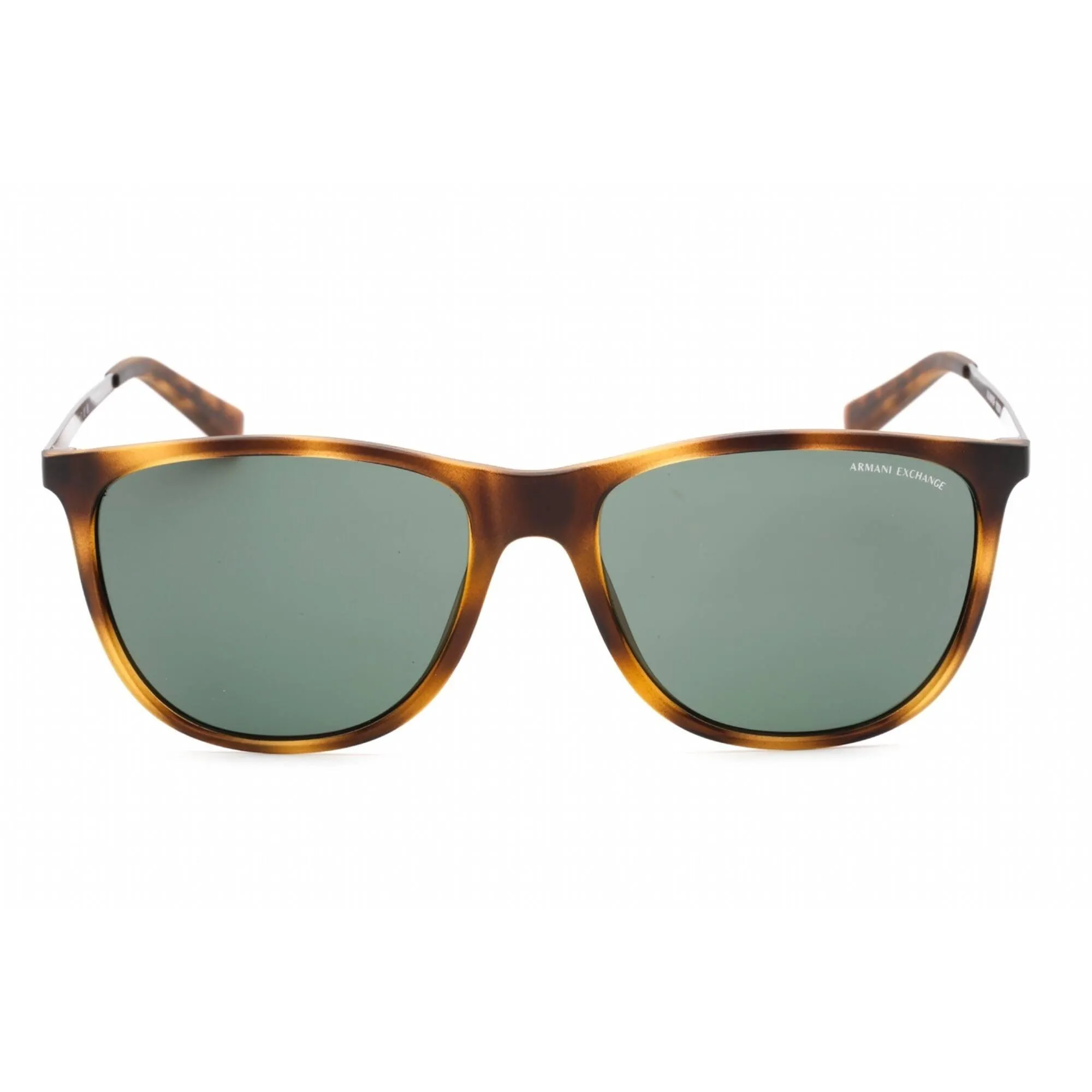 Armani Exchange Men's Sunglasses - Matte Havana Square Shape Frame | AX4047SF 802971