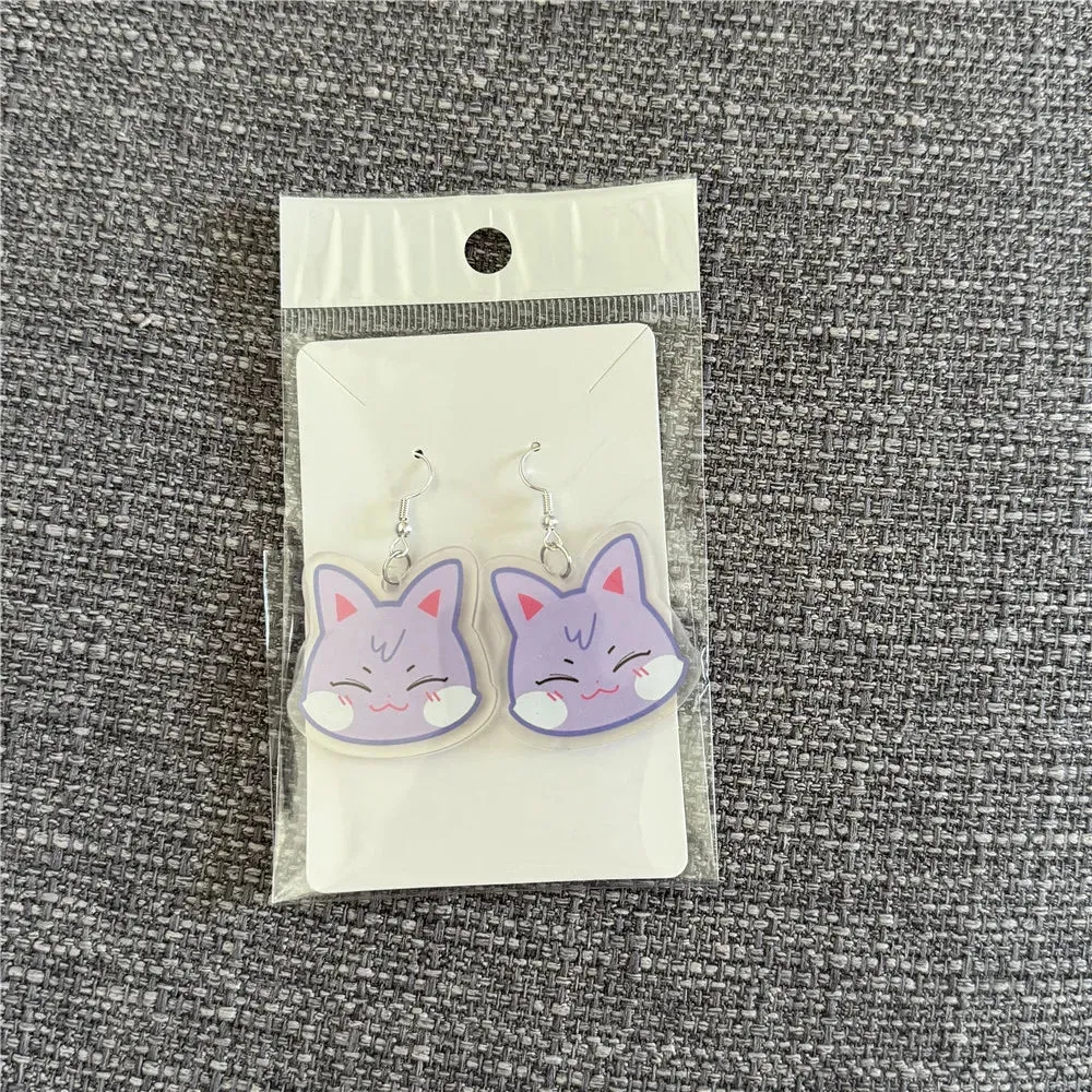 ATEEZ ANITEEZ Cartoon Acrylic Earrings