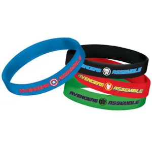 Avengers Powers Unite Rubber Bracelet Value Pack 4pcs