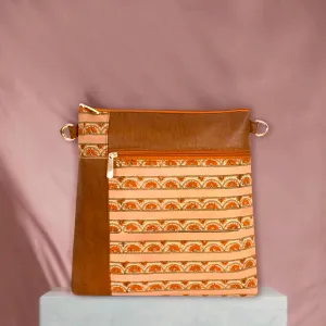 Aztec Printed Messenger Bag