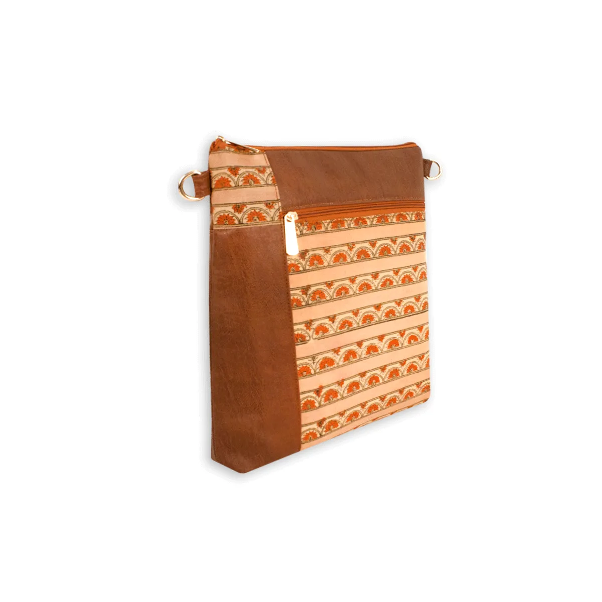 Aztec Printed Messenger Bag