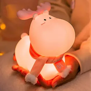 Baby Reindeer Touch Sensor Toy Lamp
